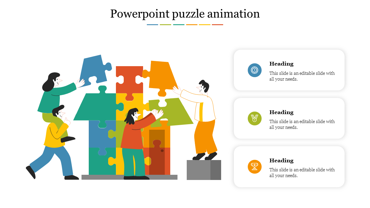 powerpoint puzzle animation